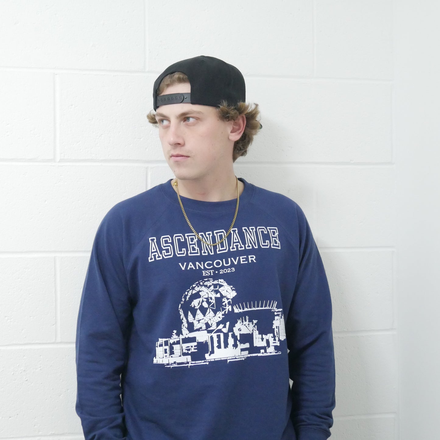 DOWNTOWN LONG SLEEVE / NAVY