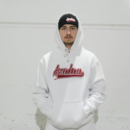 CHENILLE HOODIE / WHITE